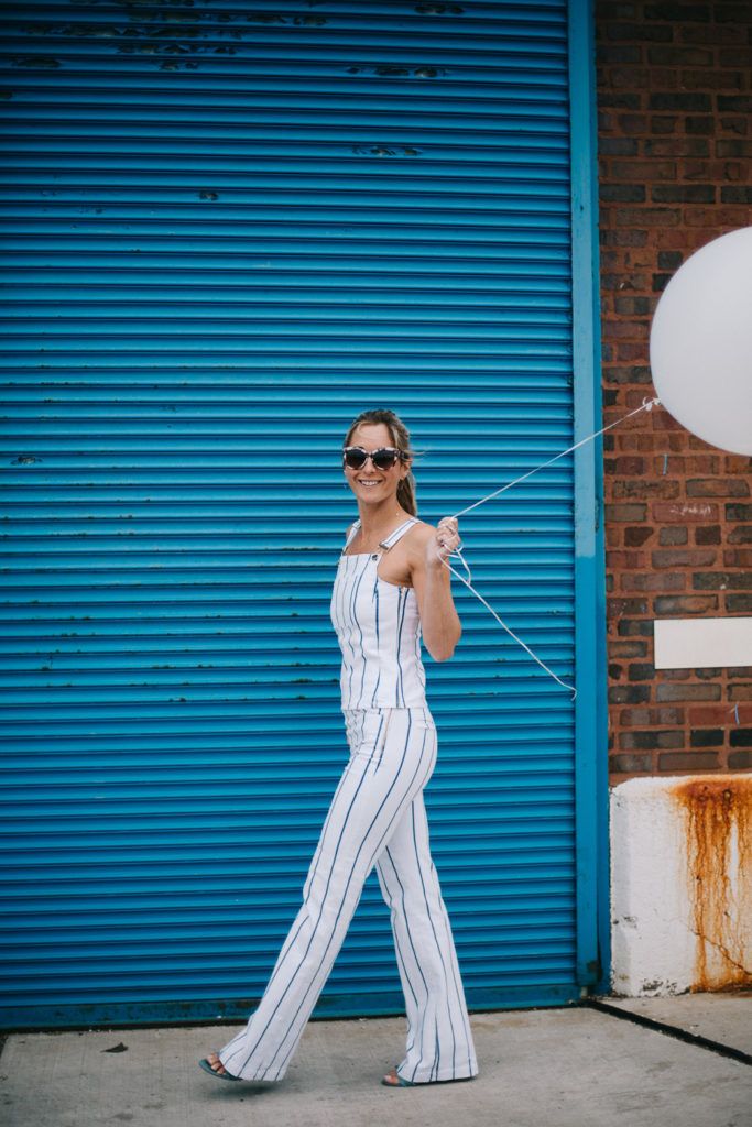 striped overalls striped overalls