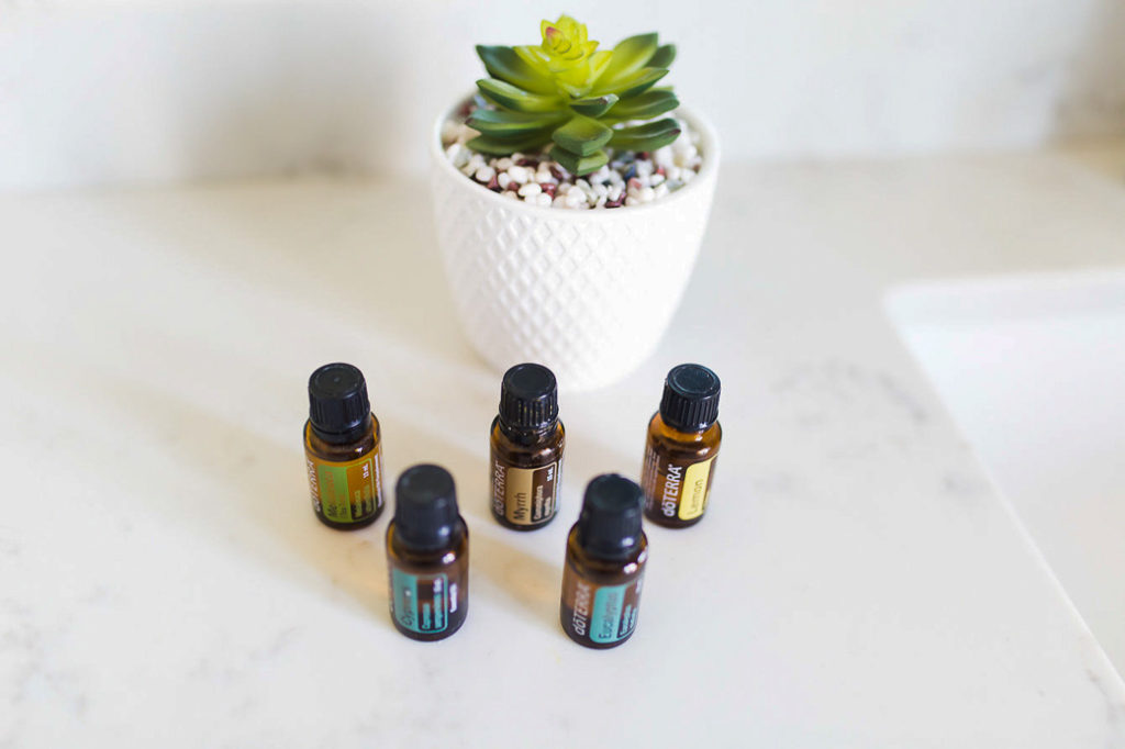 5 bottles of essential oils 5 bottles of essential oils