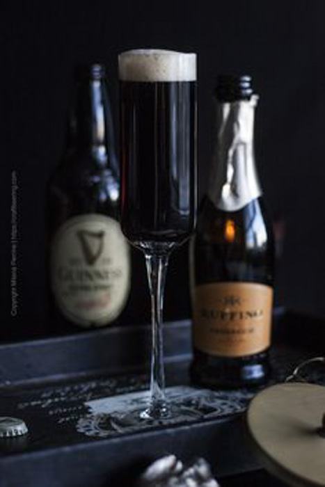 Black Velvet Cocktail