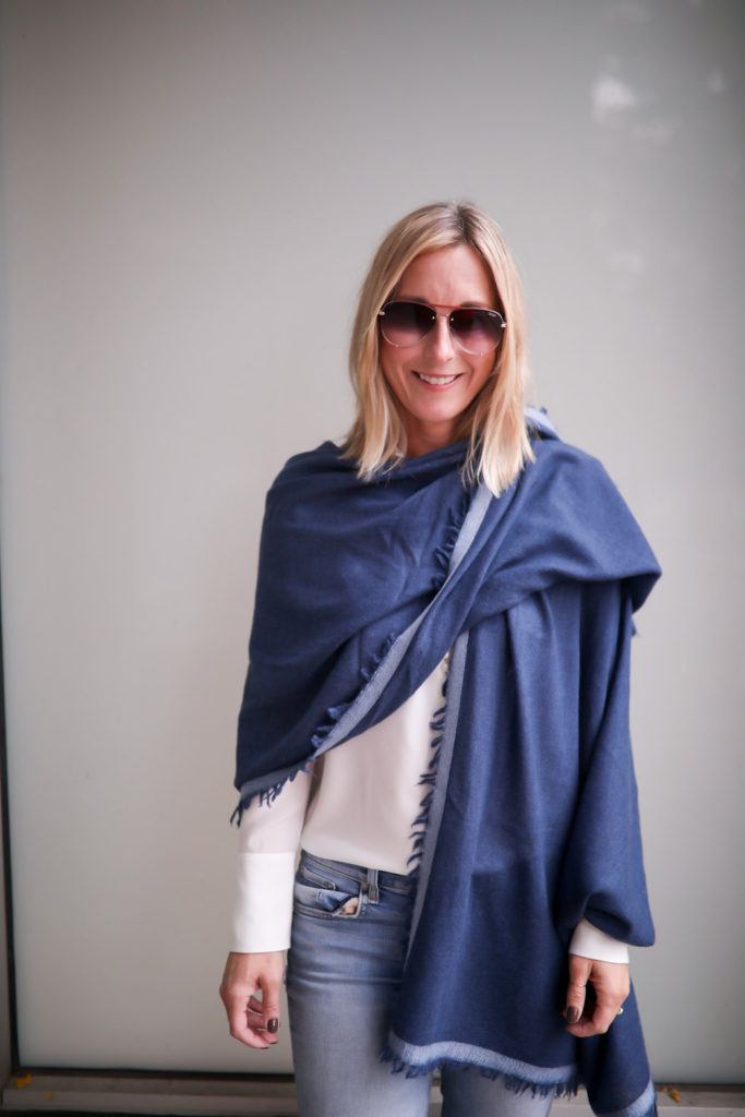 How to Wear A Wrap Scarf