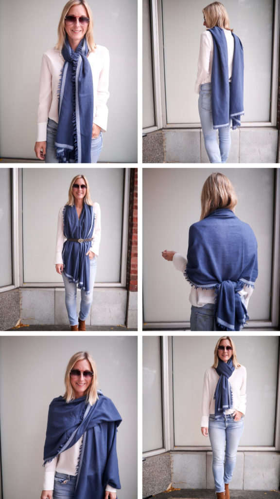 How to Wear A Wrap Scarf