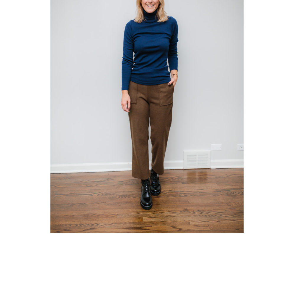 Knit Crop Pants and a Basic