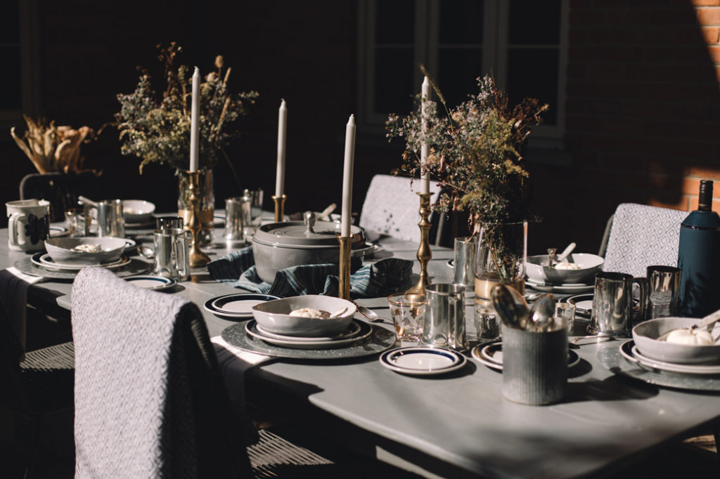 Outdoor Thanksgiving Dinner