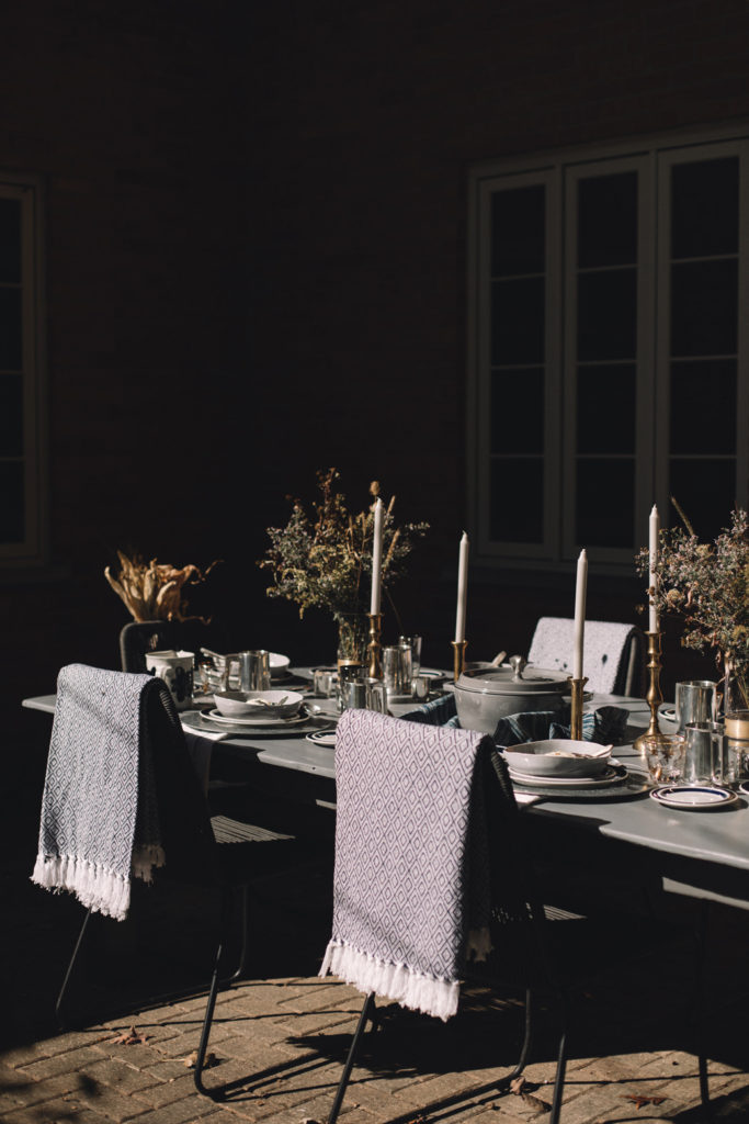 Outdoor Thanksgiving Dinner
