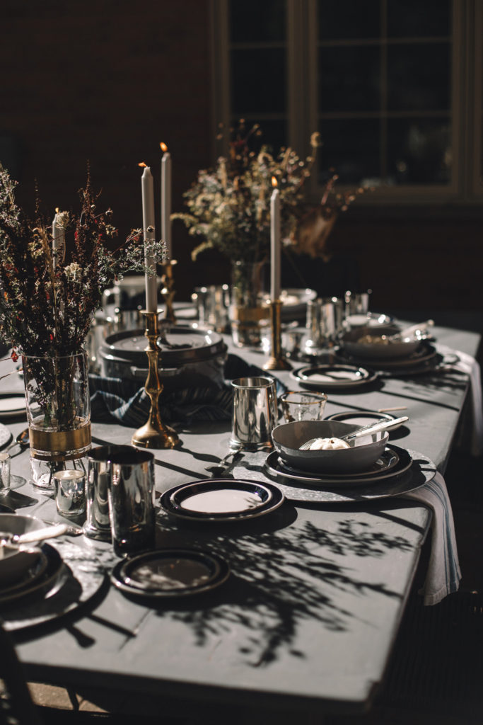 Outdoor Thanksgiving Dinner