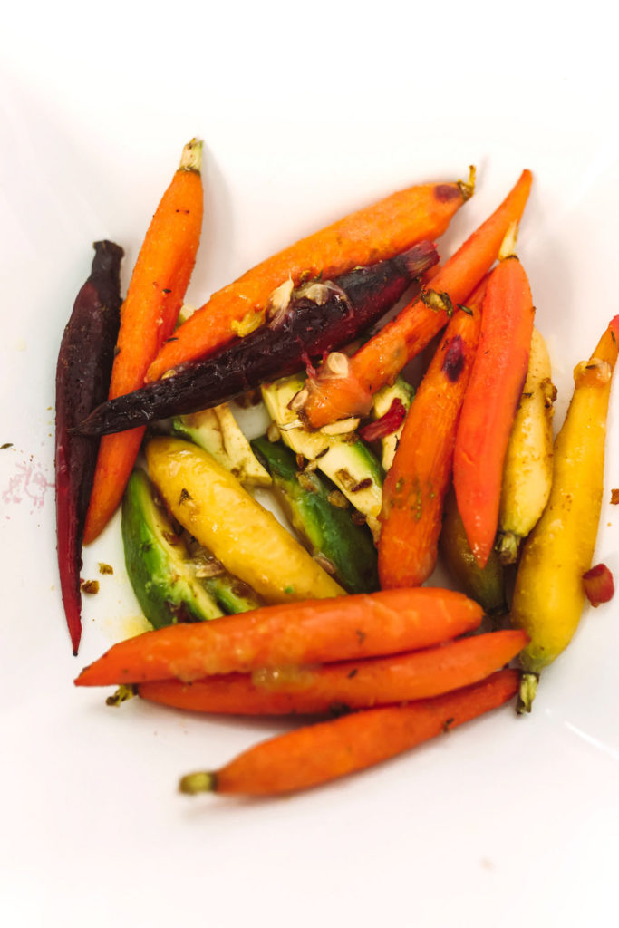 Roast Carrot and Avocados Roast Carrot and Avocados