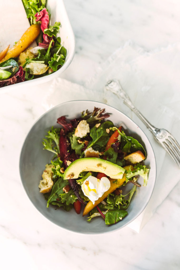 Roast Carrot and Avocado Salad with Orange and Lemon Dressing Roast Carrot and Avocado Salad with Orange and Lemon Dressing