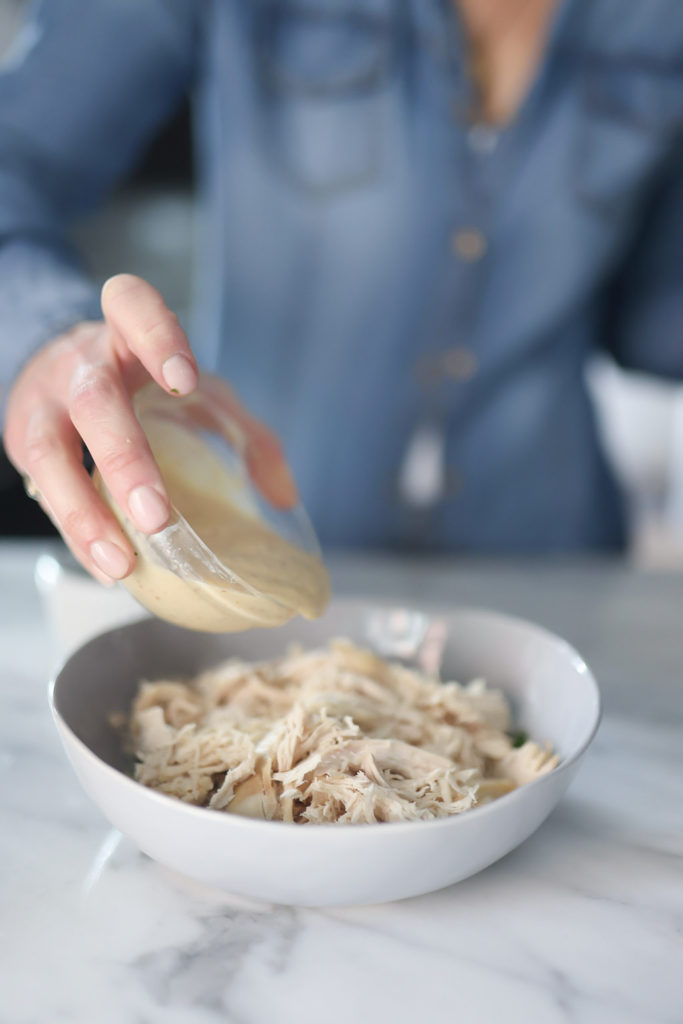 Miso-Ginger Chicken Salad ingredients Miso-Ginger Chicken Salad ingredients