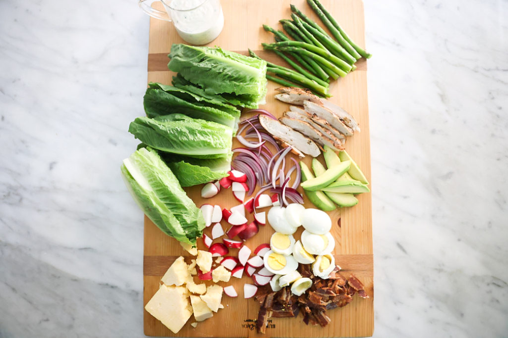 Cobb Salad Charcuterie Board Cobb Salad Charcuterie Board