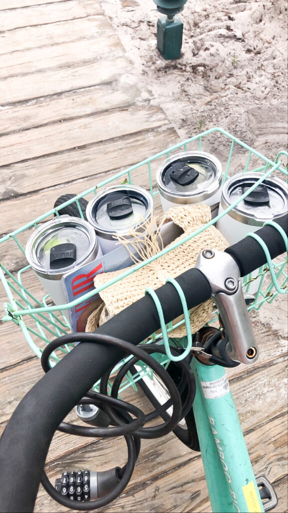 bike with basket bike with basket