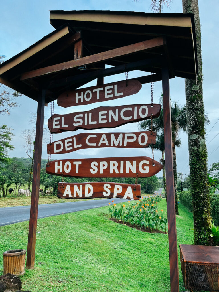 signs in a hotel in Costa Rica signs in a hotel in Costa Rica